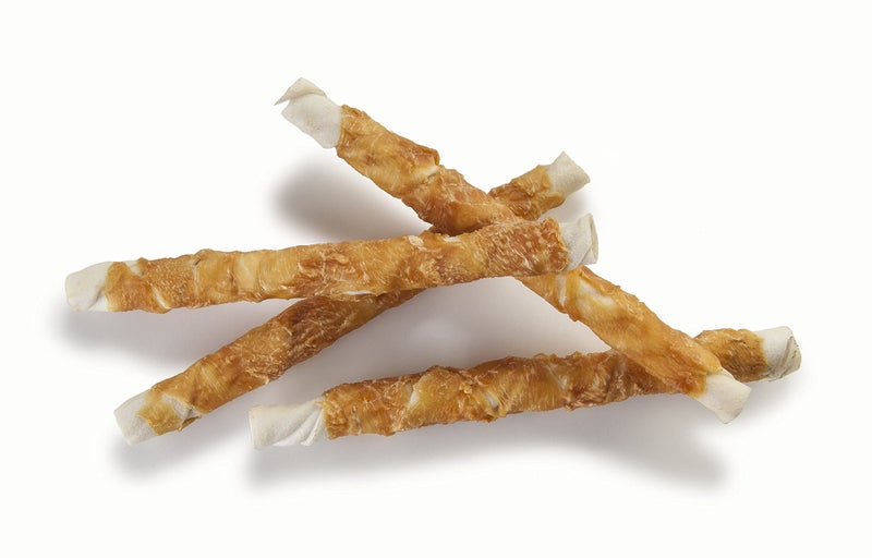 Pet 'n Shape Chik 'n Hide Twist - Chicken Wrapped Rawhide Natural Dog Treats, Large, 6 Count - Image 3